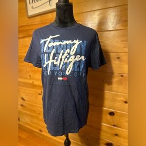 Tommy Hilfiger Navy Graphic Tee